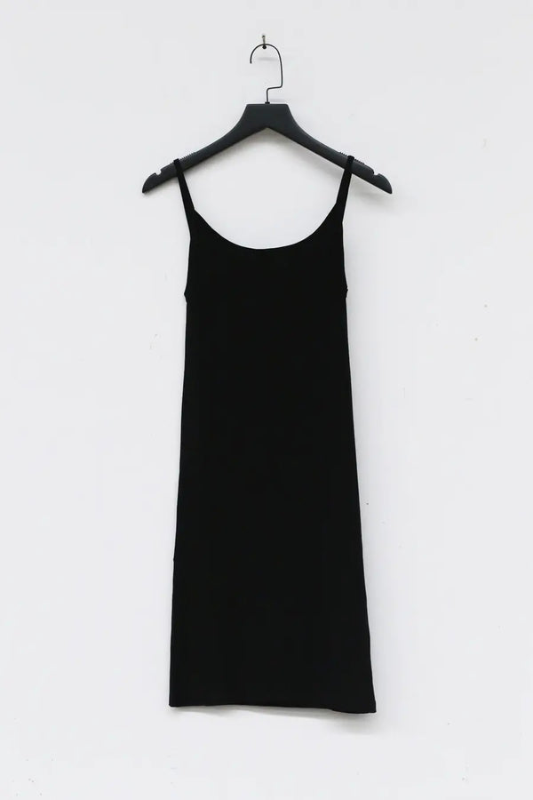 BASERANGE Slim Sling Dress Collection Portugal BAS-DRSL-HEI Black